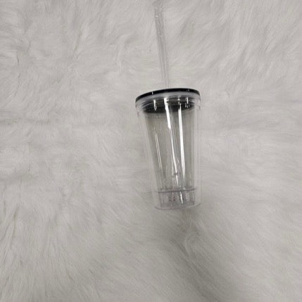 Classic Acrylic Glitter Snow Globe Tumbler