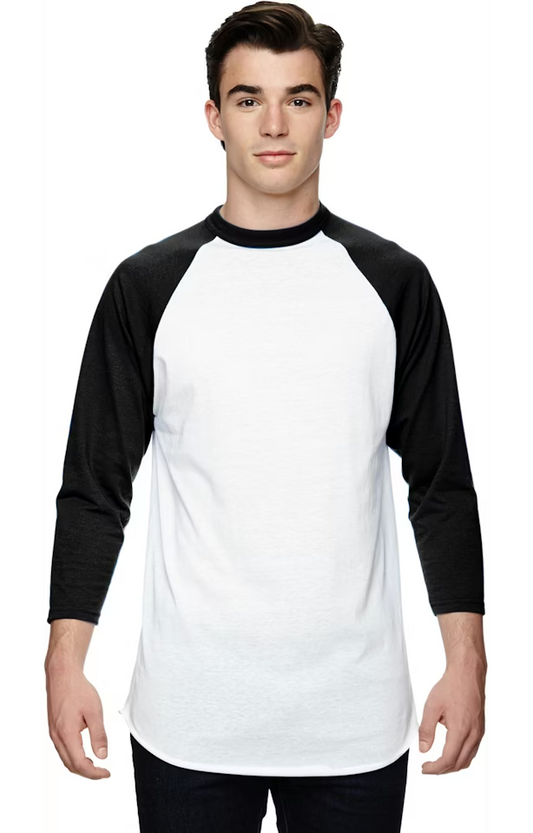 Augusta - Raglan - Black/White