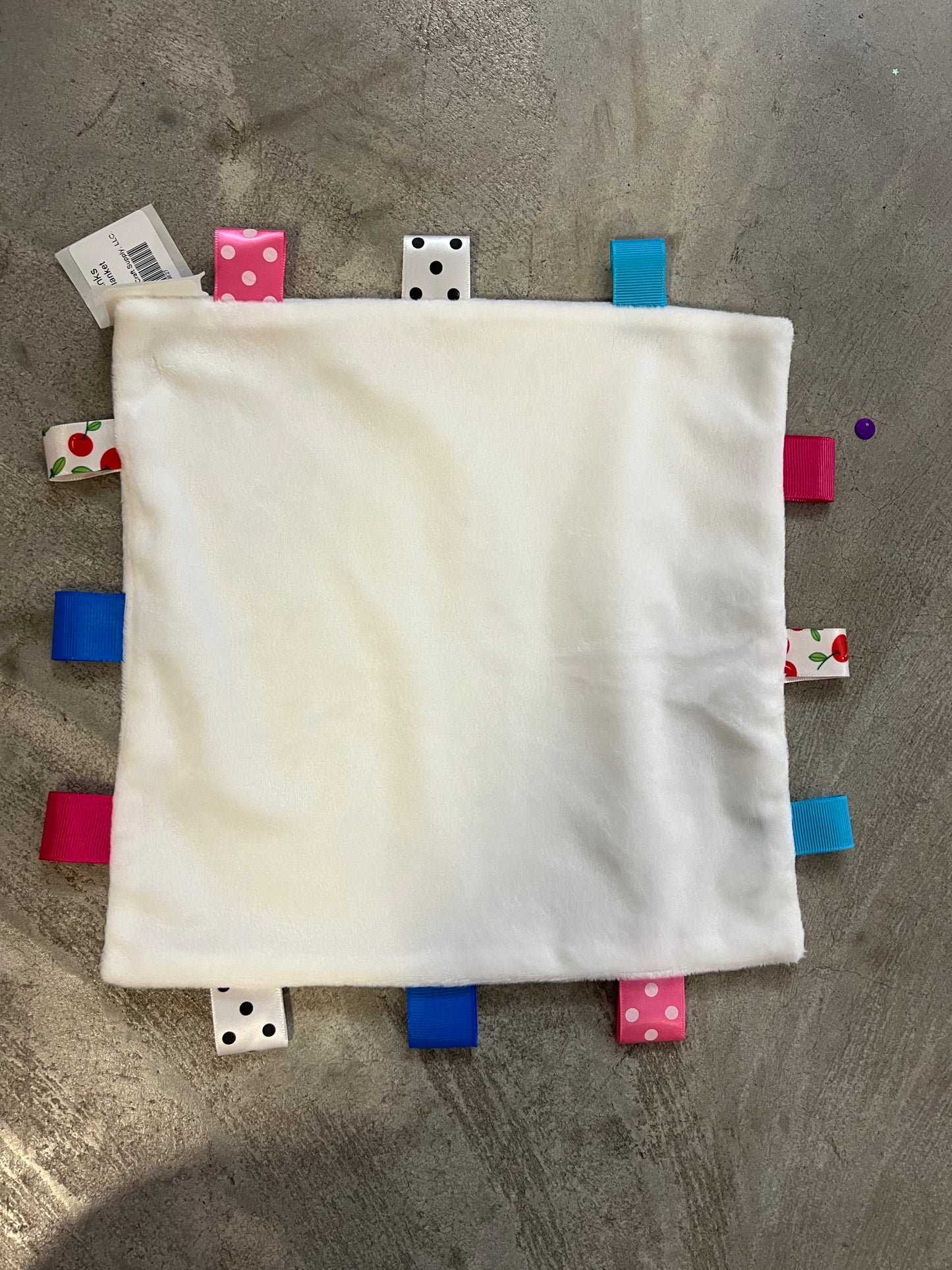 Sublimation Ribbon Sensory Blanket