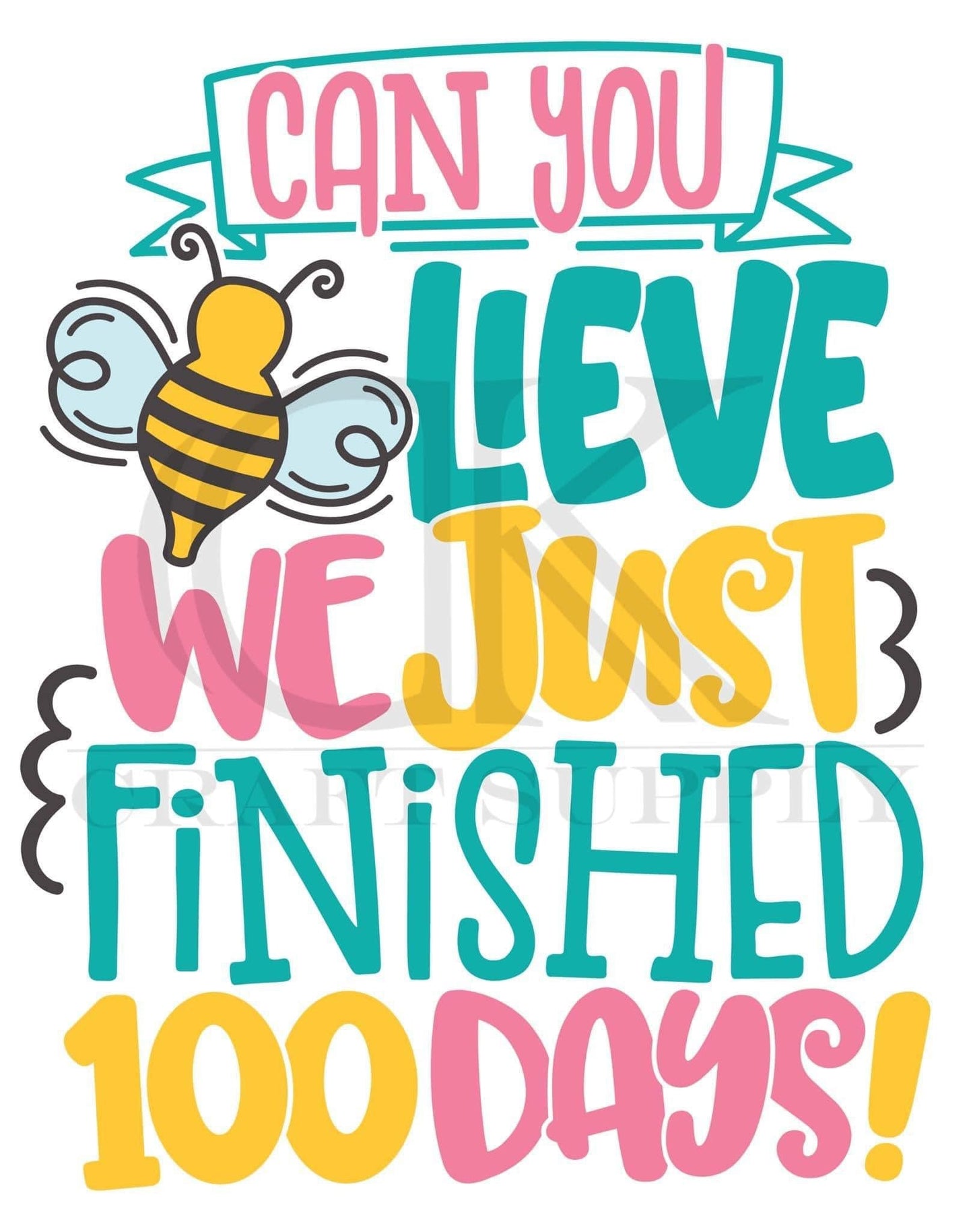 Can you bee-lieve we just finished 100 days(Direct To Film)