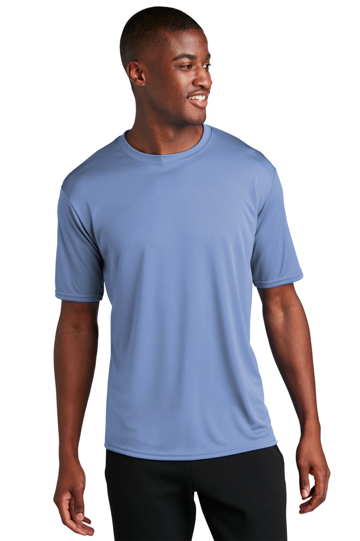 Carolina Blue Port & Company Short Sleeve Performance Tee
