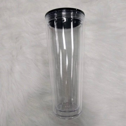 Classic Acrylic Glitter Snow Globe Tumbler