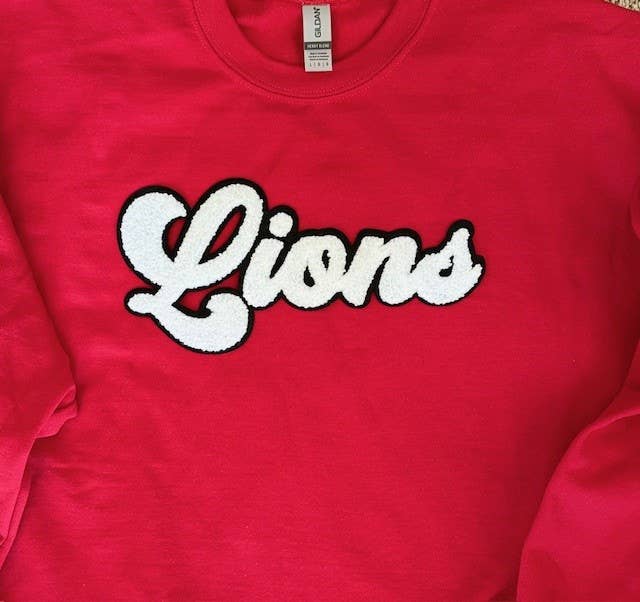 School Mascot Chenille Patches