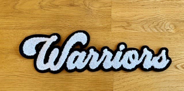 School Mascot Chenille Patches