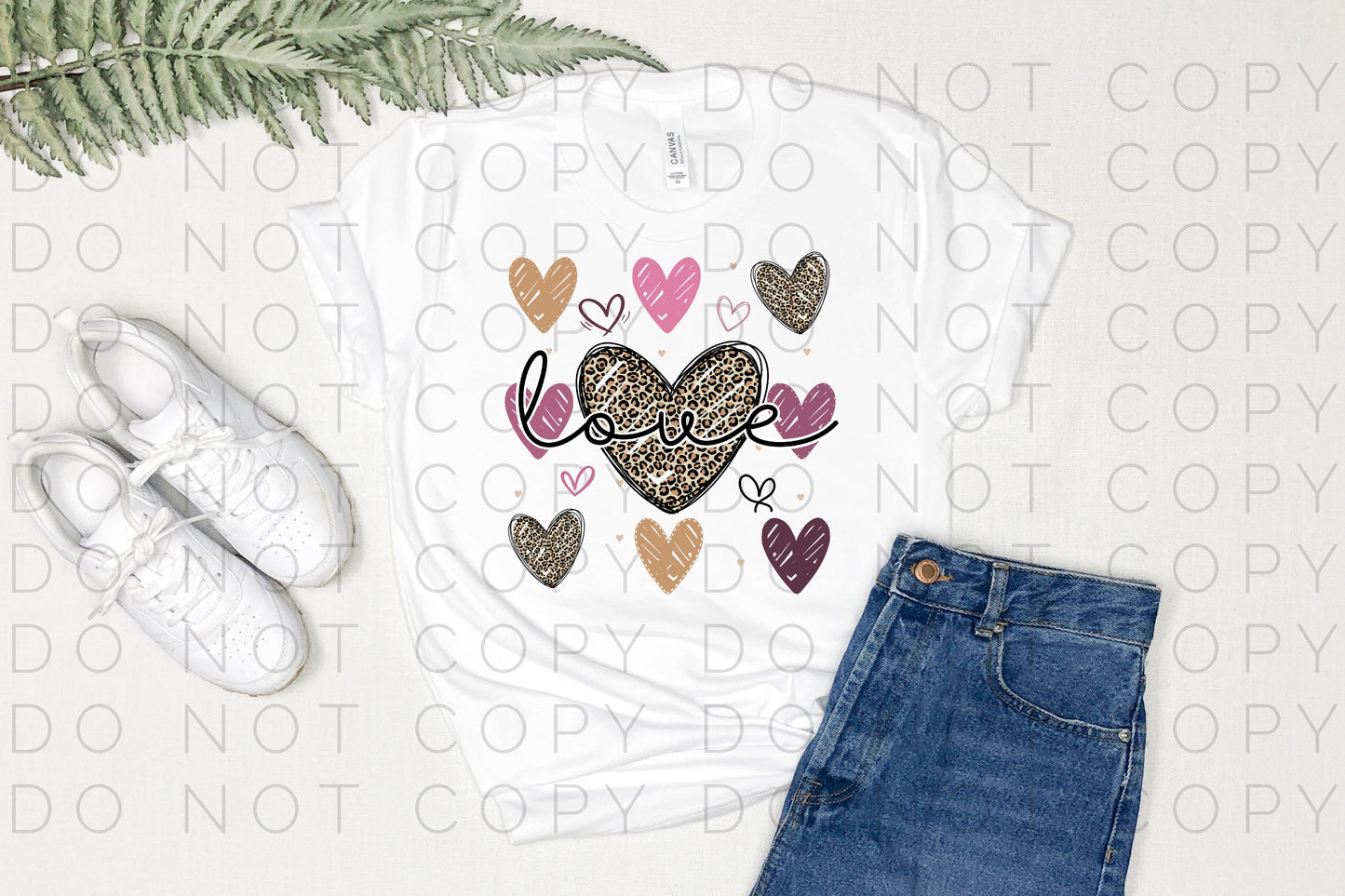 Leopard and Pink Hearts with Love (Direct To Film)