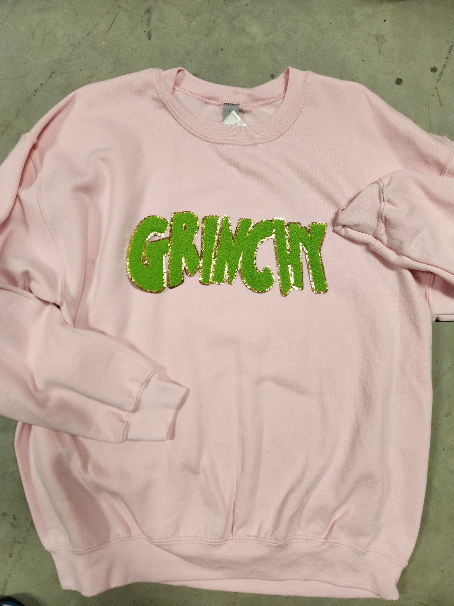 Grinchy Chenille Patch