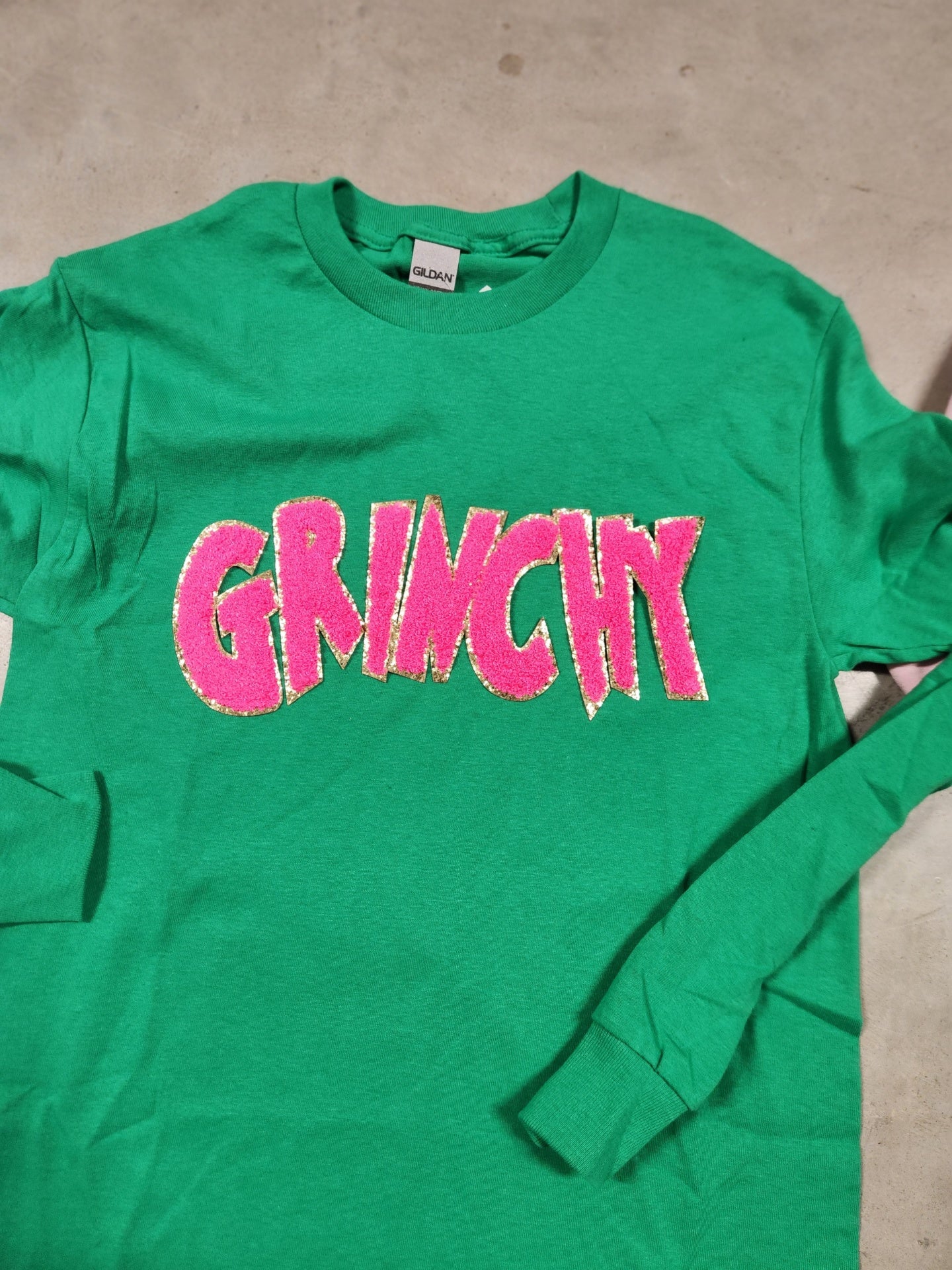 Grinchy Chenille Patch