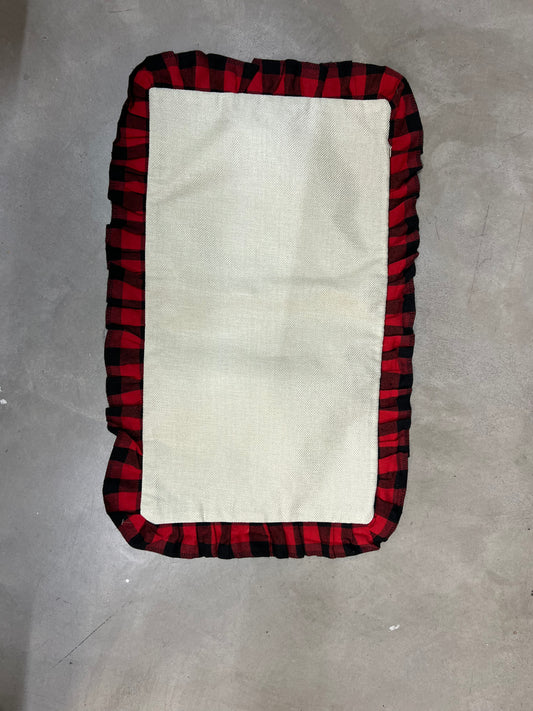 Sublimation Buffalo Plaid Long Pillow Cover