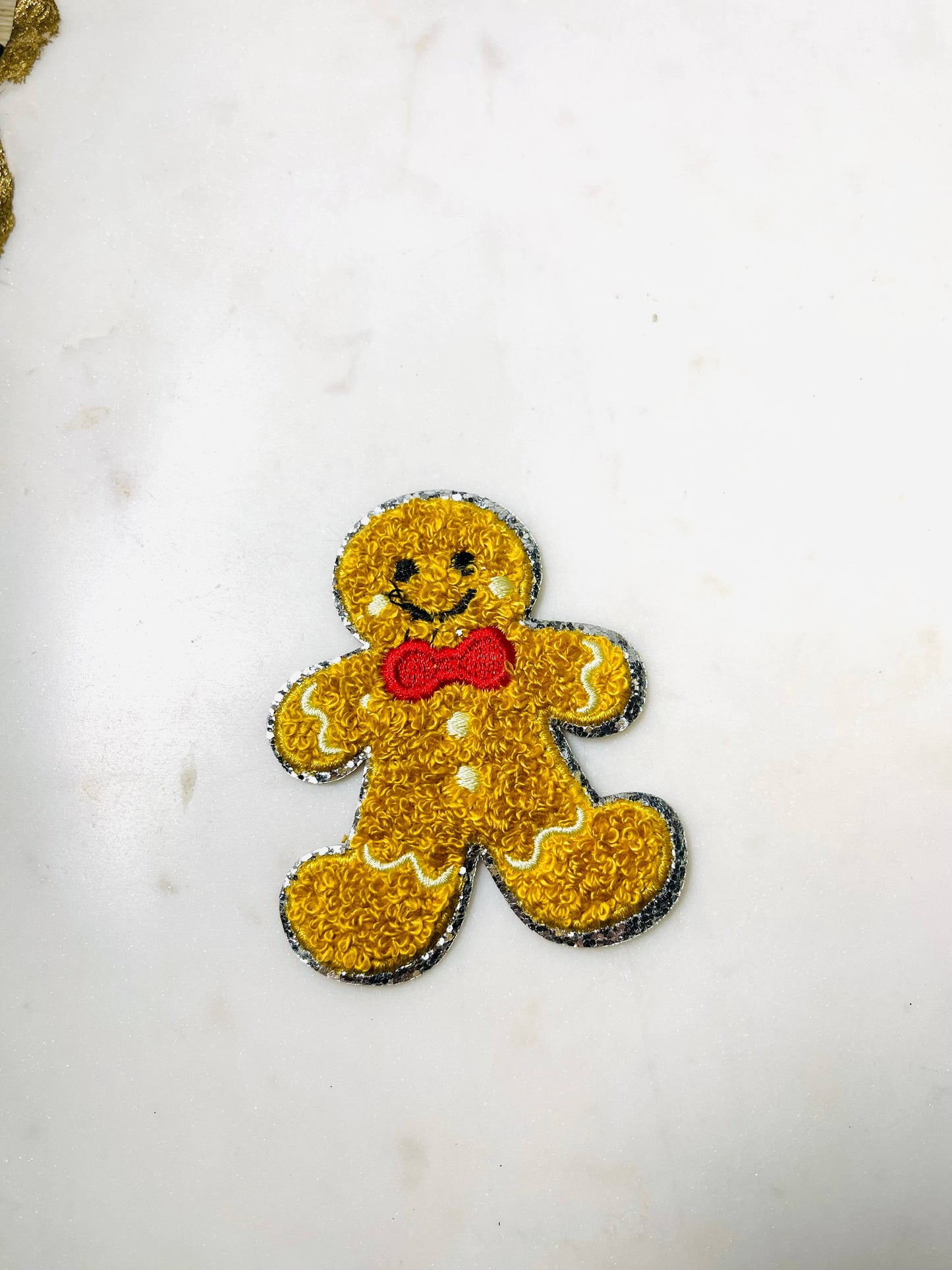 Chenille gingerbread boy