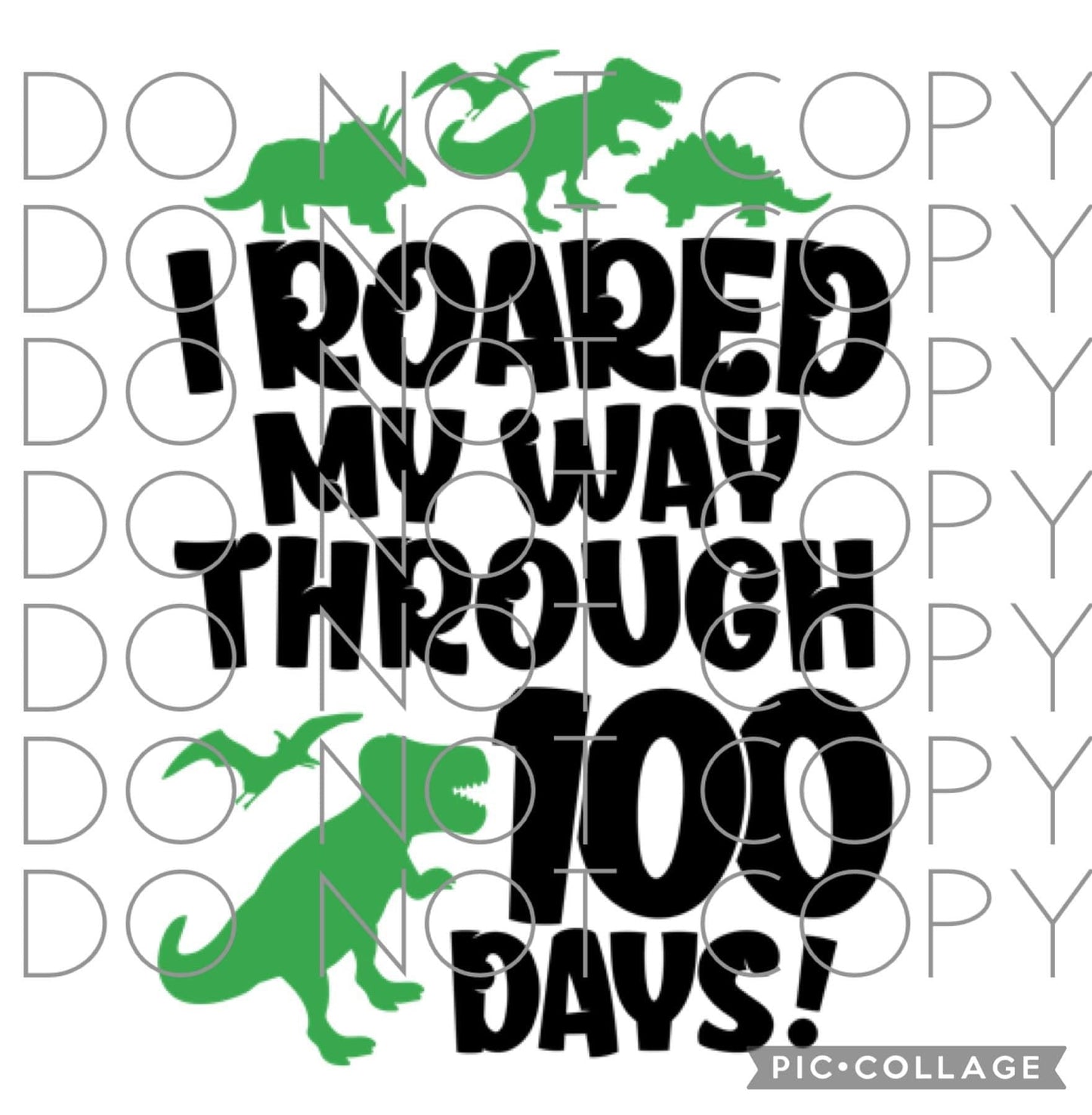 I roared my way through 100 days (Direct To Film)