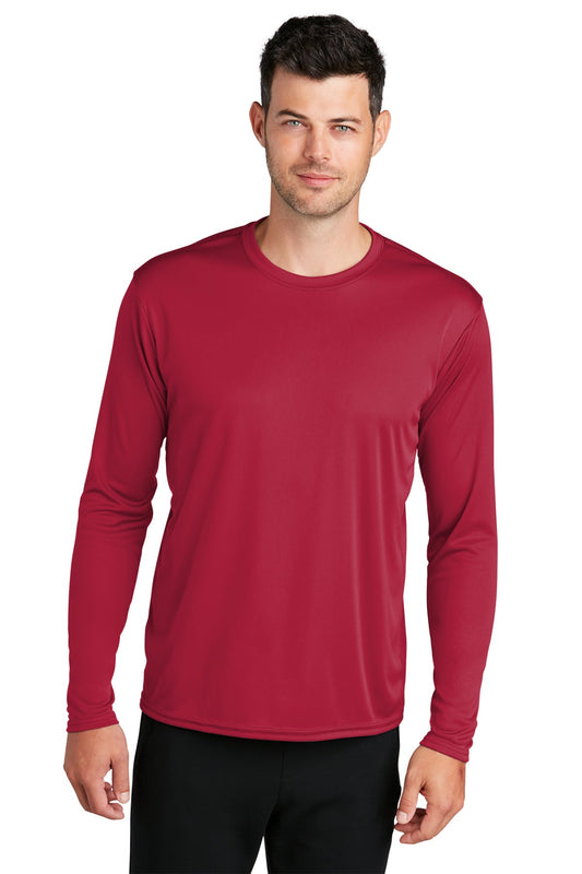 Red Port & Company Long Sleeve Performance Tee