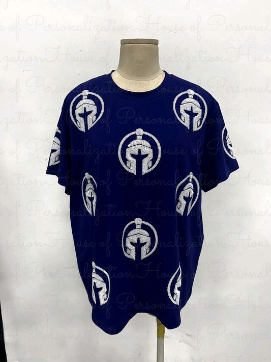 Warrior Scattered Logo Sequin Tee
