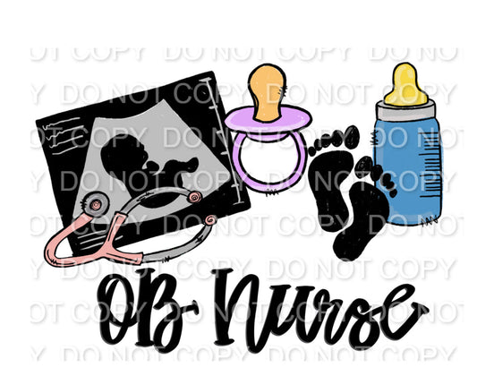 OB Nurse Full Color (Adult)