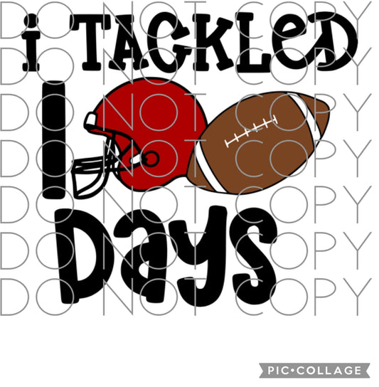 I tackled 100 days with football helmet (Direct To Film)