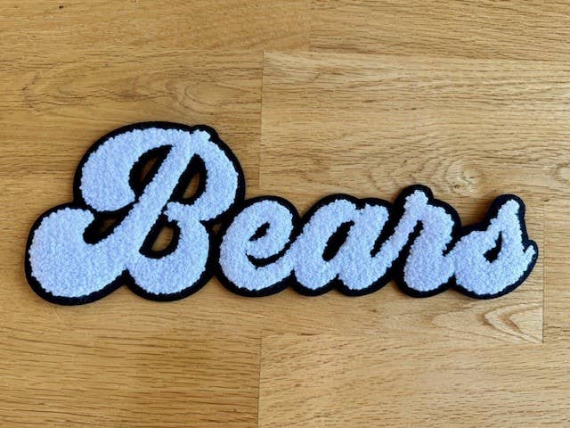 School Mascot Chenille Patches