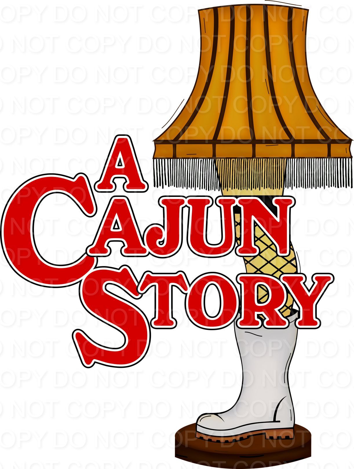A Cajun Story Leg Lamp (Direct To Film)