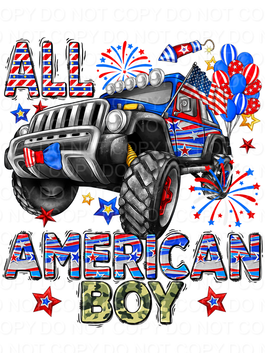 All American Boy Truck (Direct To Film)