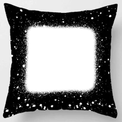 Sublimation Faux Bleach Pillow Cover