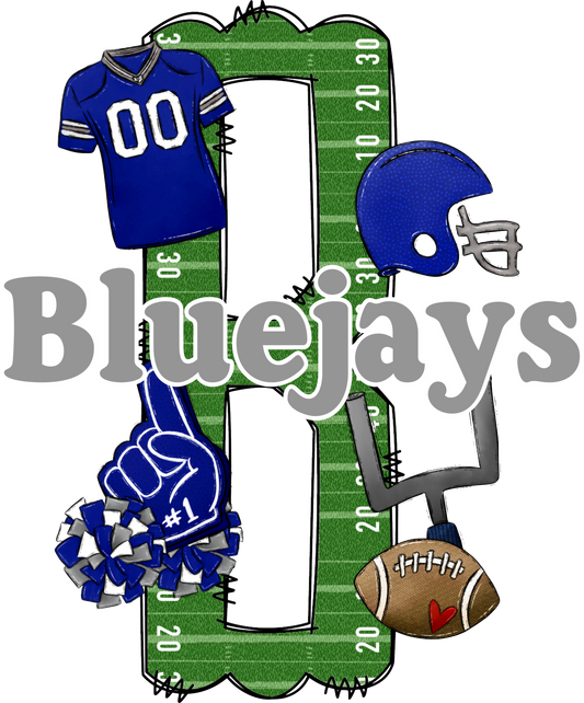 BLUEJAYS LETTER FOOTBALL FIELD (Direct To Film)
