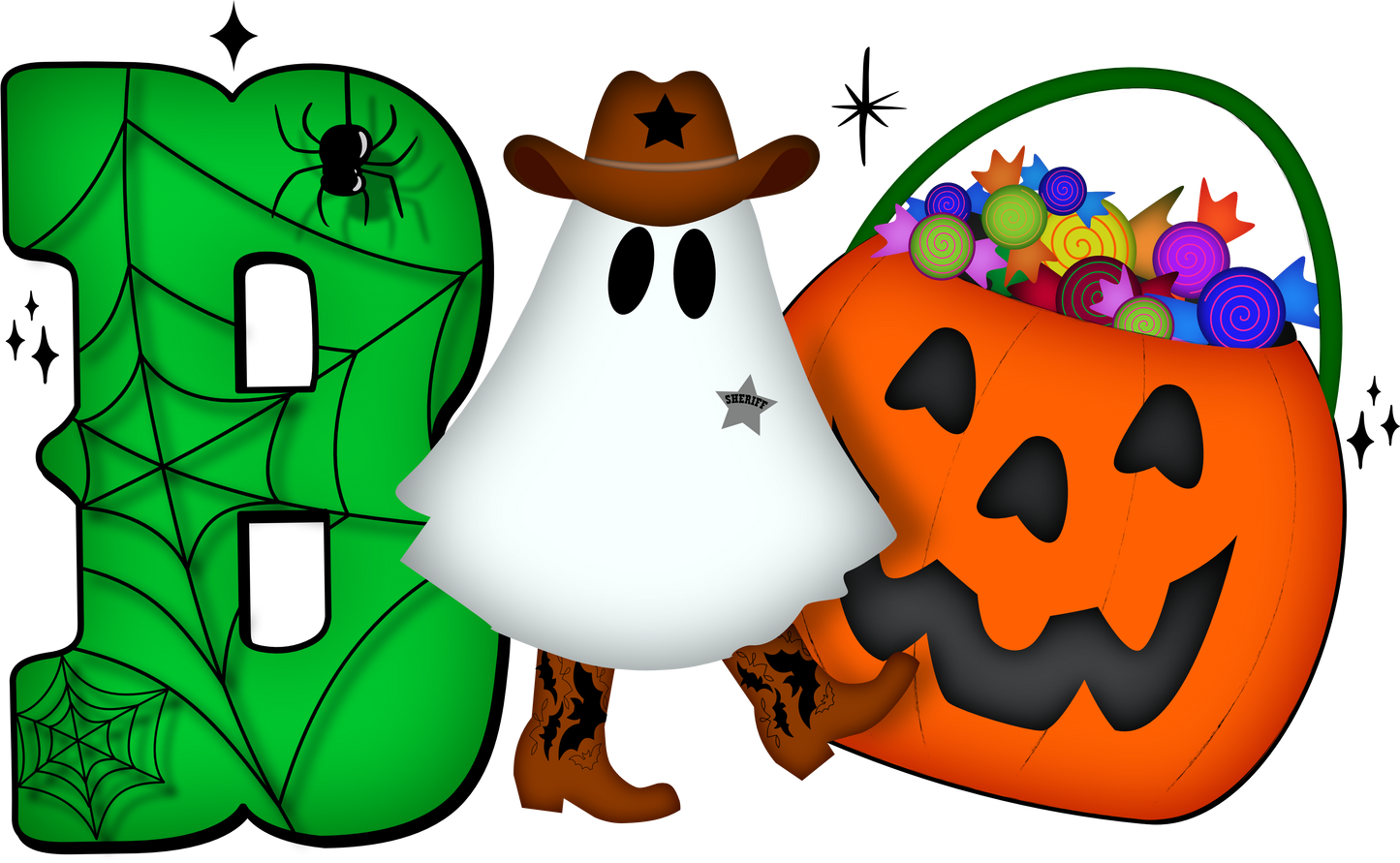 Boo Sheriff Ghost (Direct To Film)