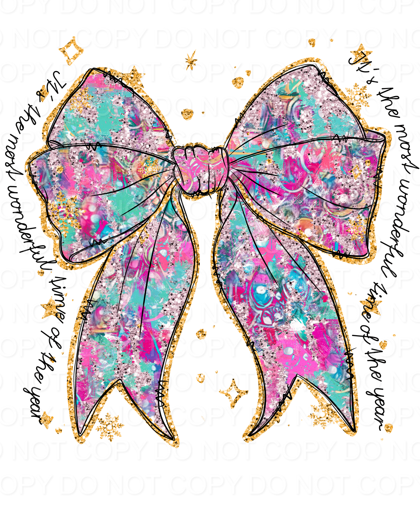 Bow with Stars  2 (Direct To Film)