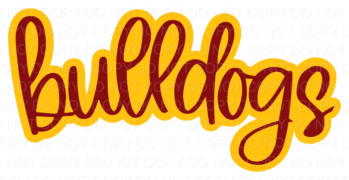 BULLDOGS SCRIPT OUTLINE LCO(Direct To Film)