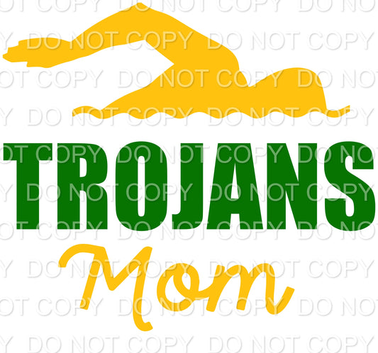 CLHS Trojans Swim Mom (Sublimation)