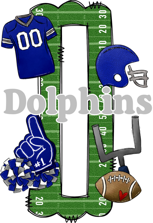 DOLPHINS LETTER FOOTBALL FIELD  (Direct To Film)