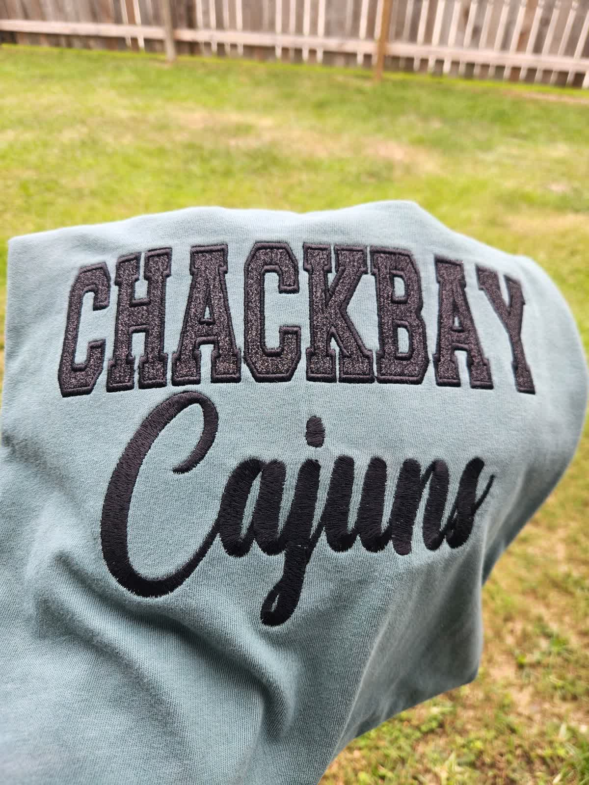 Collegiate Glitter Appliqué Sweatshirt