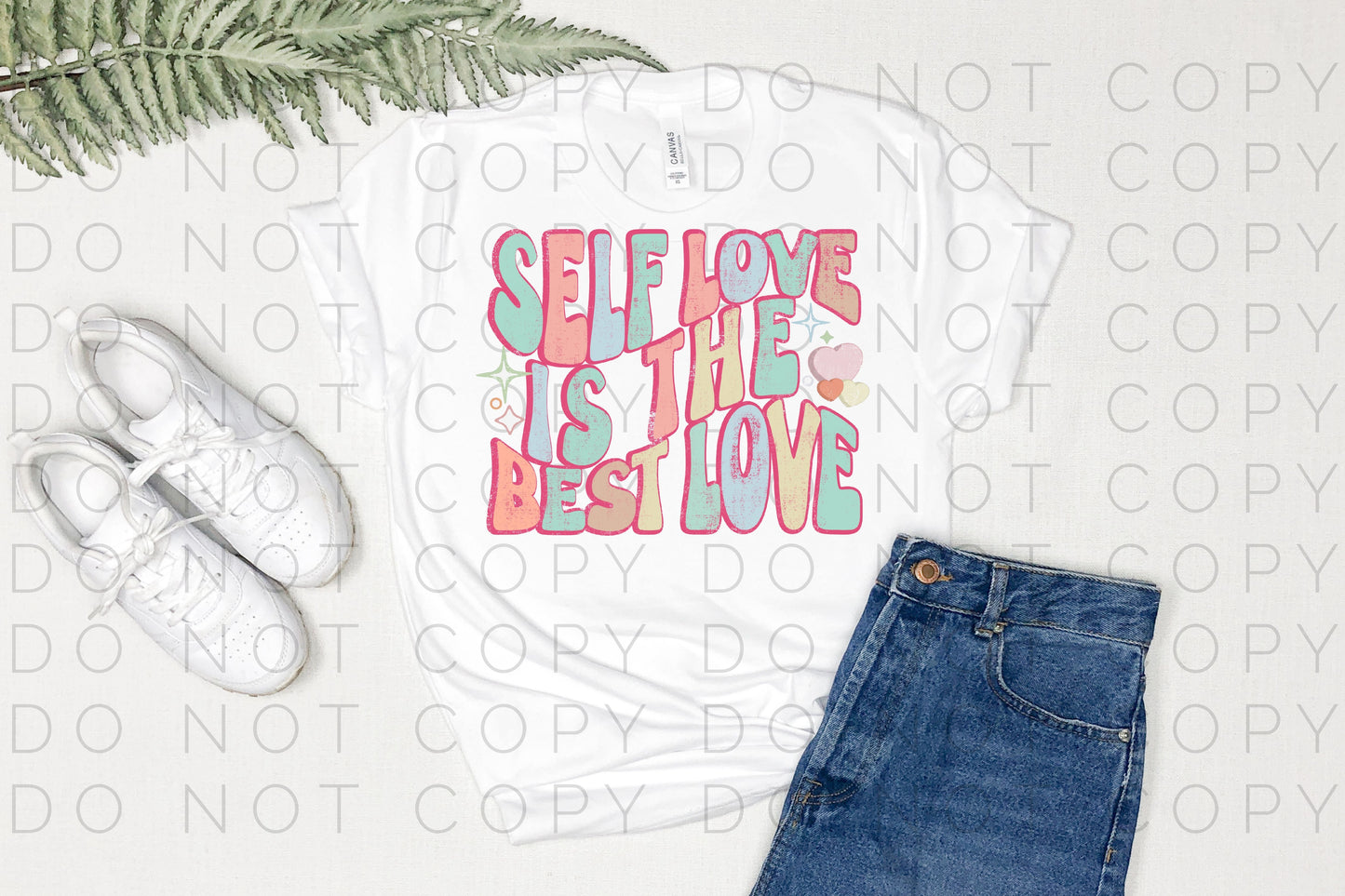 Self Love is the Best Love Retro Wave (Direct To Film)