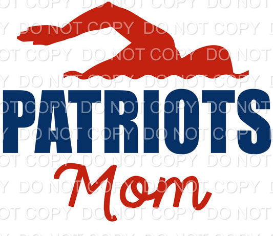 EMHS Patriots Swim Mom (Direct To Film)