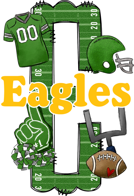 EAGLES LETTER FOOTBALL FIELD  (Direct To Film)