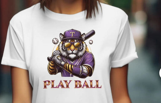 Batting Tiger Play Ball (Direct To Film)