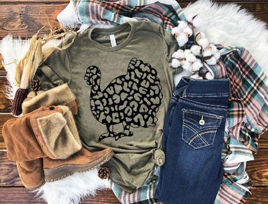 Leopard Turkey Single Color (Adult)