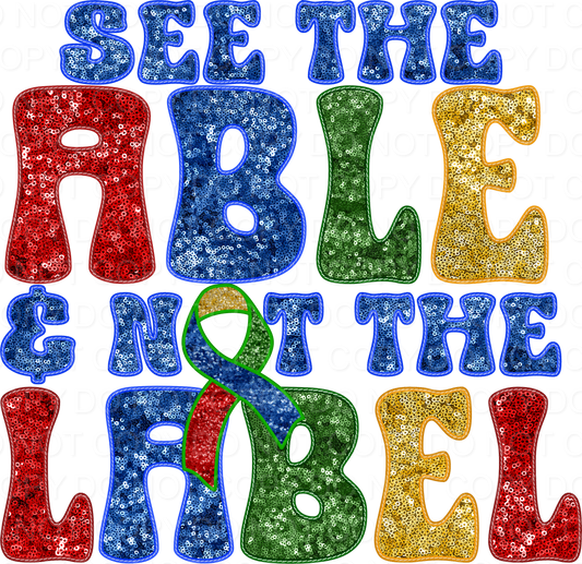 See The Able And Not The Label (Direct To Film)