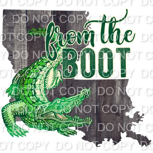 From the Boot Louisiana with Gator (Direct To Film)