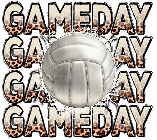 Leopard  Game Day Volleyball (Direct To Film)