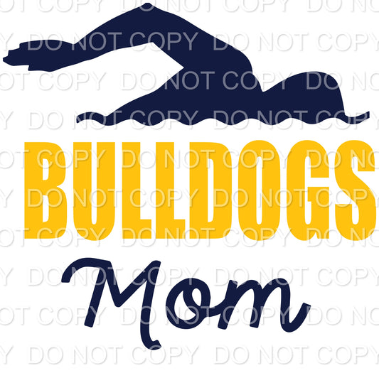 HJH Bulldogs Swim Mom (Sublimation)