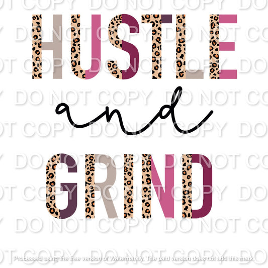 Hustle and Grind Full Color (Adult)