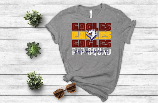 Eagles Eagles Eagles Pep Squad DTF Transfer