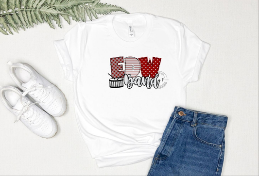 EDW Doodle Letters Band DTF Transfer