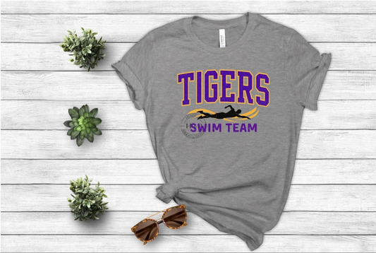 Tigers Swim Team DTF Transfer