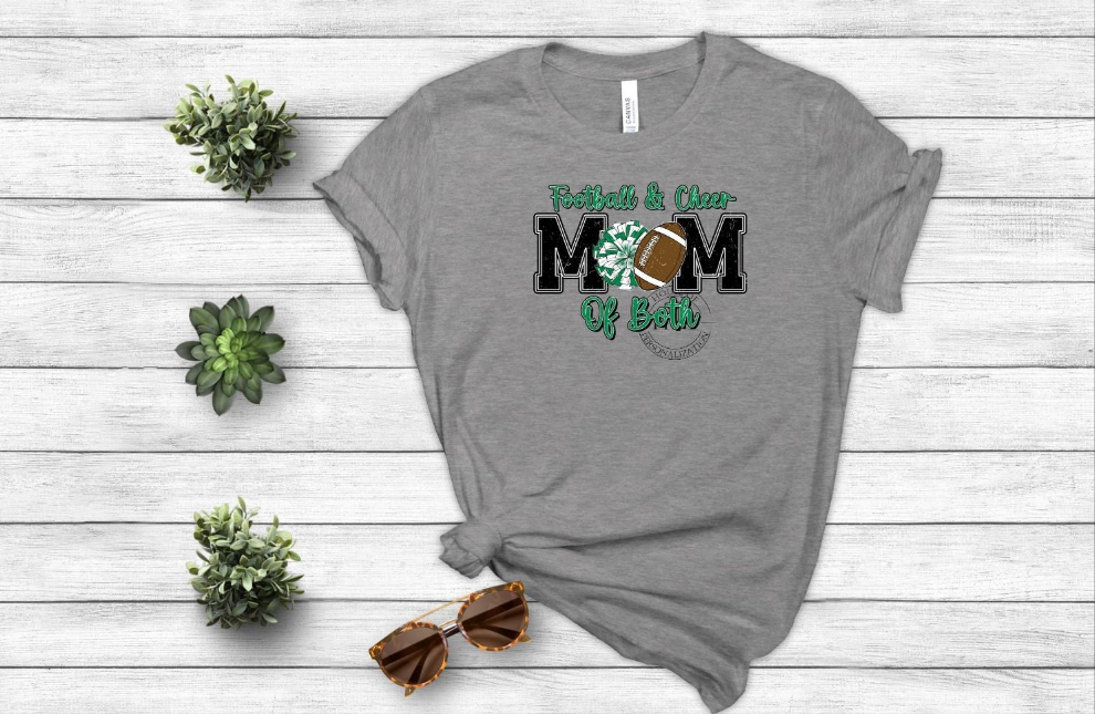 Football and Cheer Mom of Both DTF Transfer