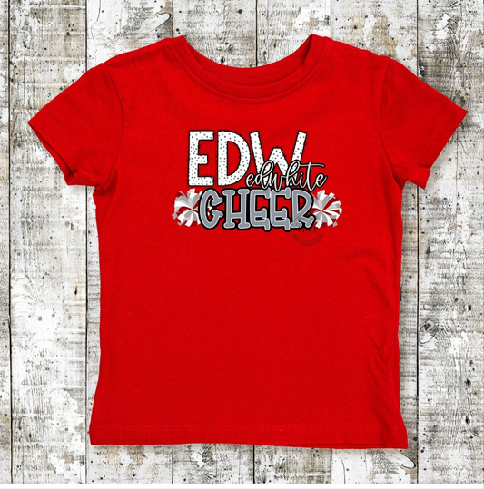 EDW Polka Dot Cheer DTF Transfer