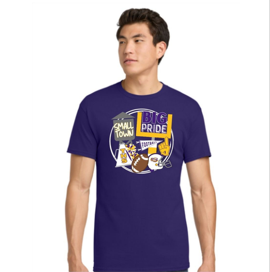 Small Town Big Pride Thibodaux High DTF Transfer