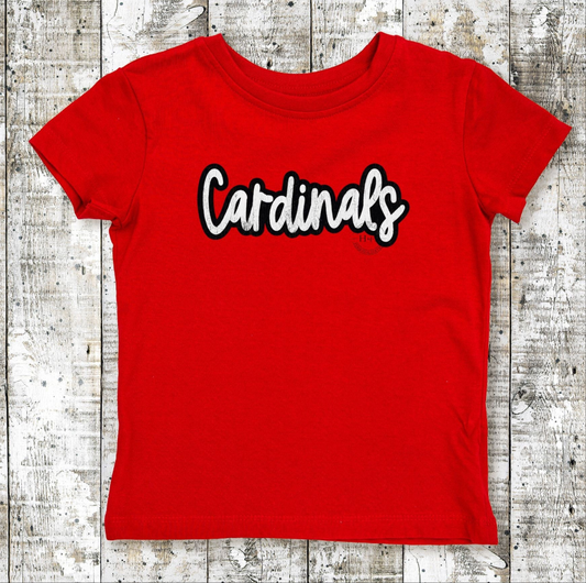Cardinals Script DTF Transfer