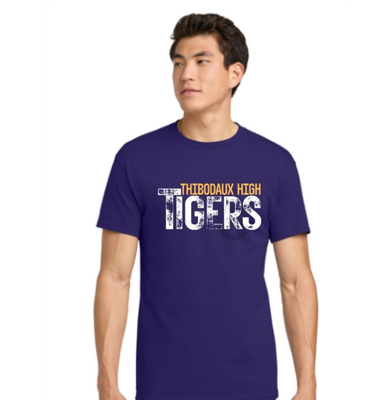 Thibodaux High Tigers DTF Transfer