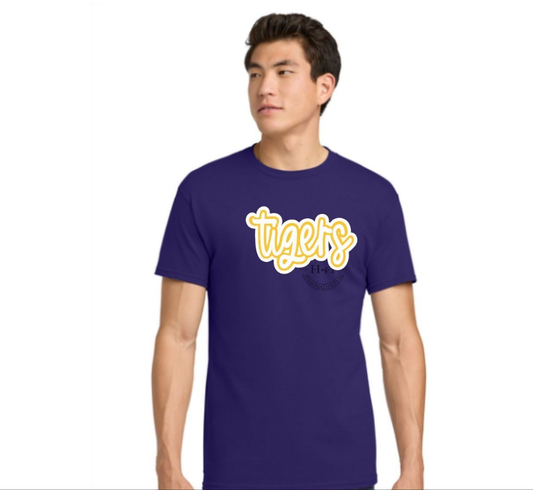 Tigers Script DTF Transfer