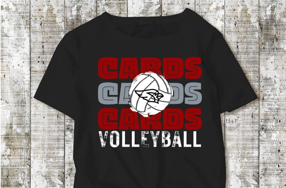 Cards Cards Cards Volleyball DTF Transfer