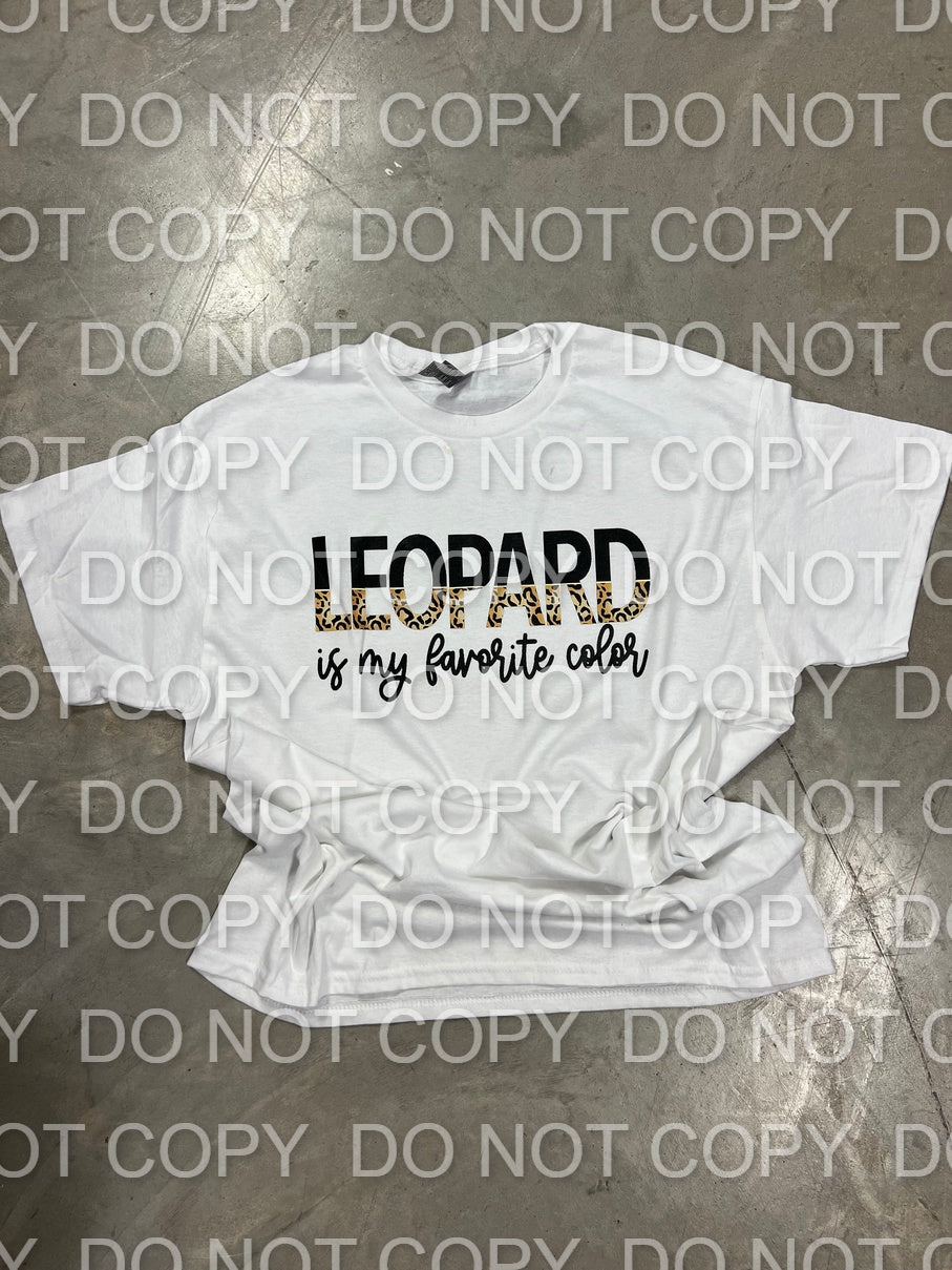Leopard is My Favorite Color Full Color (Adult)